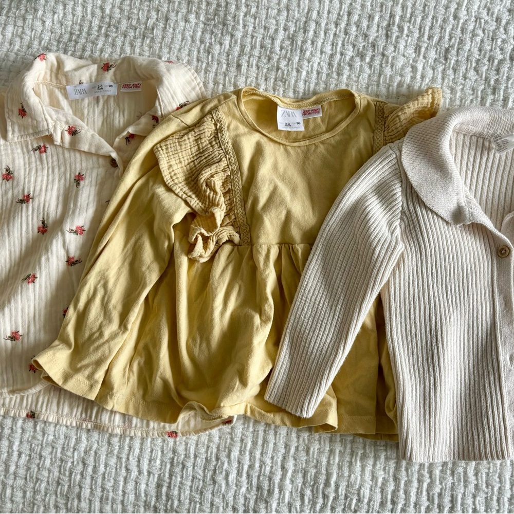 Toddler girl top bundle